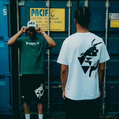 T-shirt "Pushin' K" Blanc